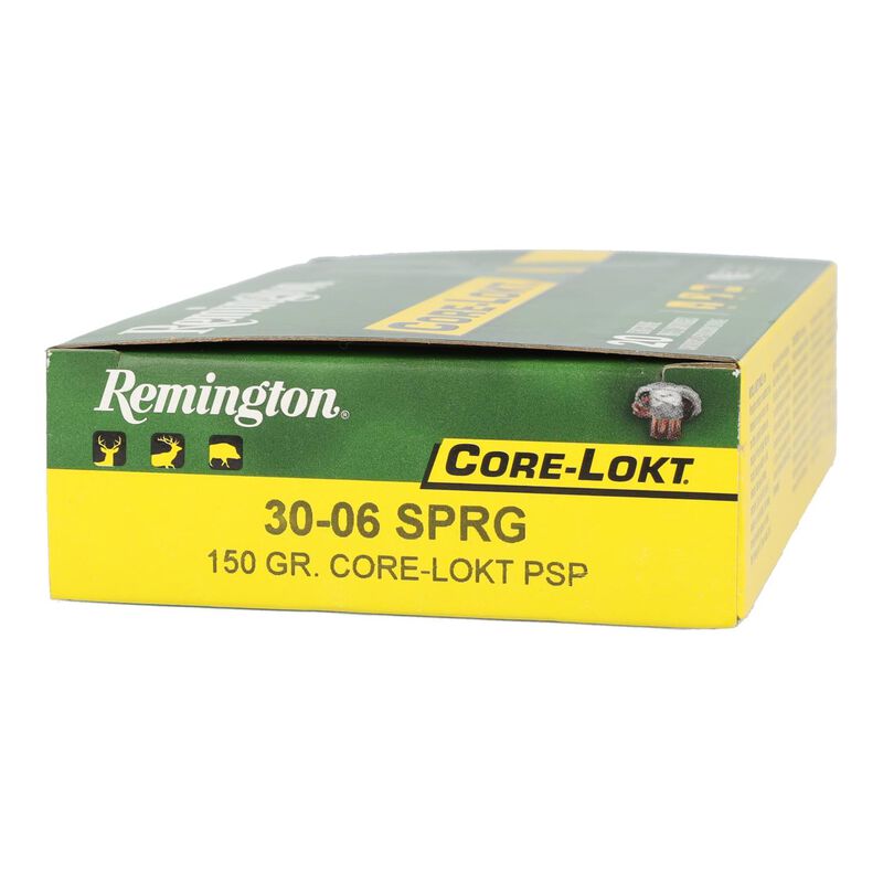 Core-Lokt, 30-06 Springfield, 150 Grain, Pointed Soft Point Core Lokt, 2910 fps