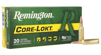 Core-Lokt, 7mm Rem SAUM, 150 Grain, Pointed Soft Point Core Lokt, 3110 fps