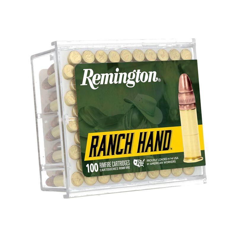 Ranch Hand, 22 LR, 40 Grain, Copper Plated Round Nose, 1255 fps