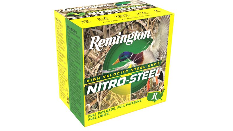 Nitro-Steel, 12 Gauge, 2 Shot, 2-3/4 in, 1 1/4 oz, 1275 fps