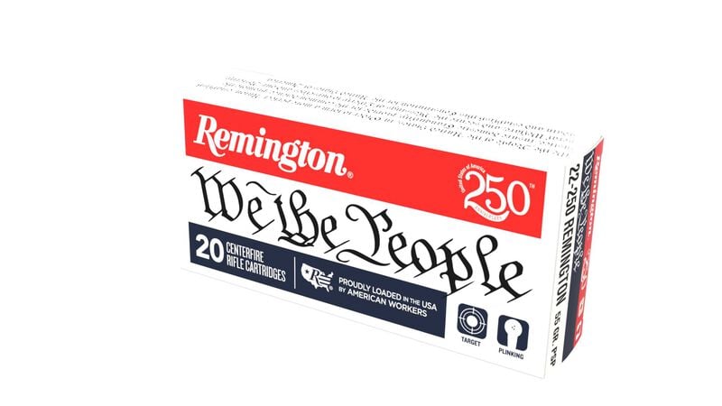 We the People Rifle, 22-250 Rem, 55 Grain, Pointed Soft Point, 3680 fps
