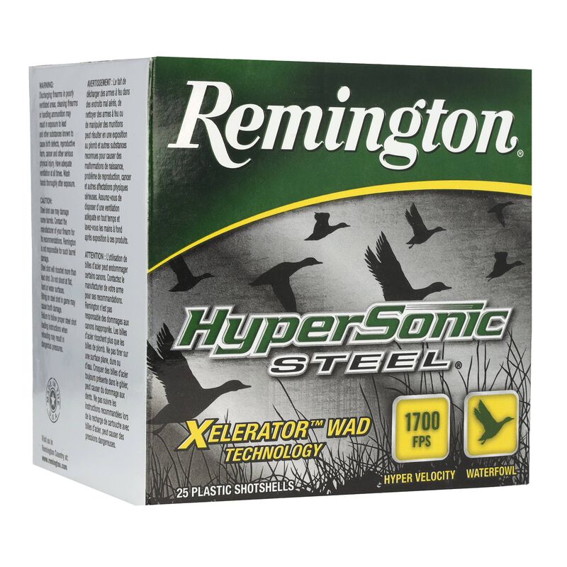 Hypersonic Steel, 12 Gauge, 2 Shot, 3-1/2 in, 1 3/8 oz, 1700 fps
