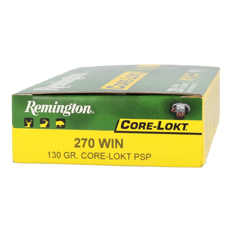 Core-Lokt, 270 Win, 130 Grain, Pointed Soft Point Core Lokt, 3060 fps