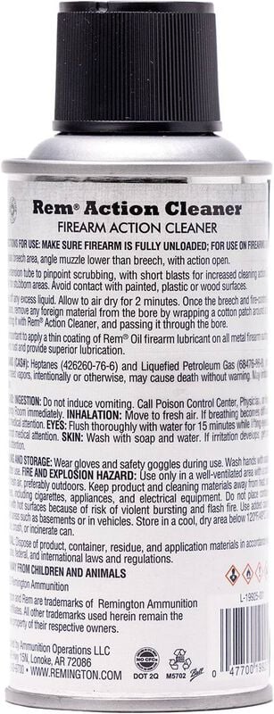 Rem Action Cleaner, 10.5 oz, Aerosol