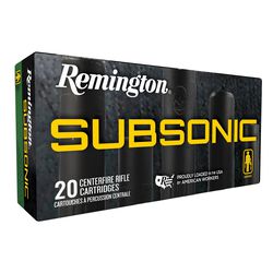 Subsonic Rifle, 45-70 Government, 300 Grain, Bonded Hollow Point, 1000 fps