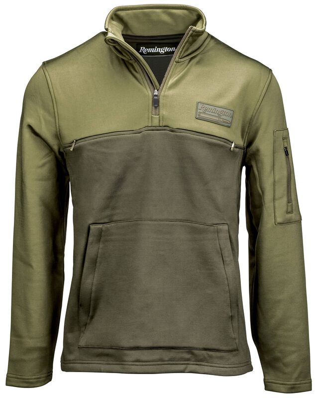 Remington Heavyweight Pullover, Olive, Small