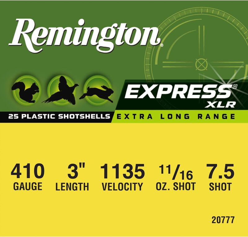 Express Extra Long Range, 410 Bore, 7.5 Shot, 3 in, 11/16 oz, 1135 fps