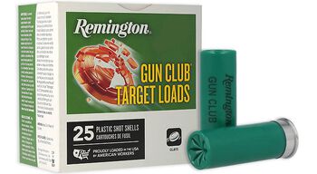 Gun Club, 12 Gauge, 7.5 Shot, 2-3/4 in, 1 1/8 oz, 1200 fps