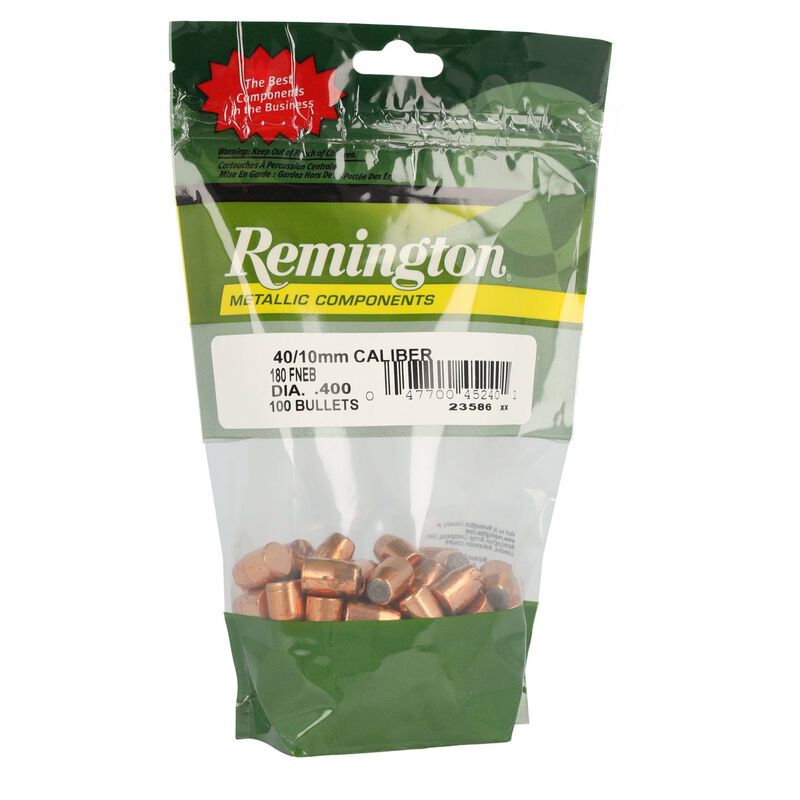 Remington Component Handgun Bullet, .40/10mm, 180 Grain