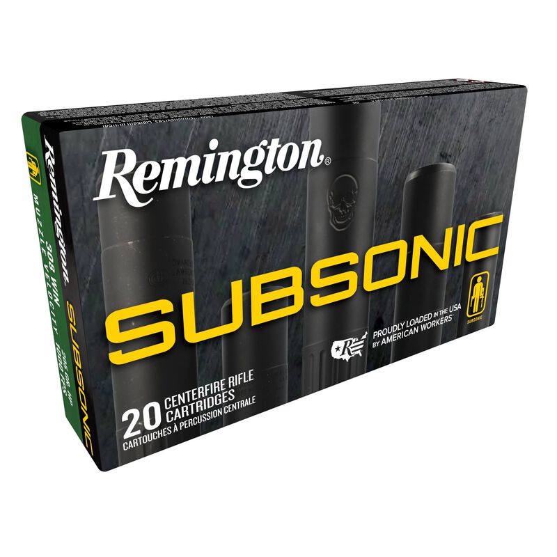 Subsonic Rifle, 308 Win., 205 Grain, Hollow Point, 1050 fps