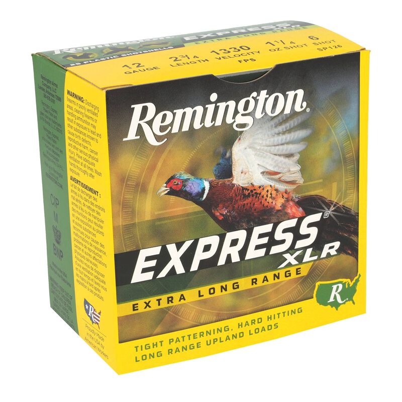 Express Extra Long Range, 12 Gauge, 6 Shot, 2-3/4 in, 1 1/4 oz, 1330 fps