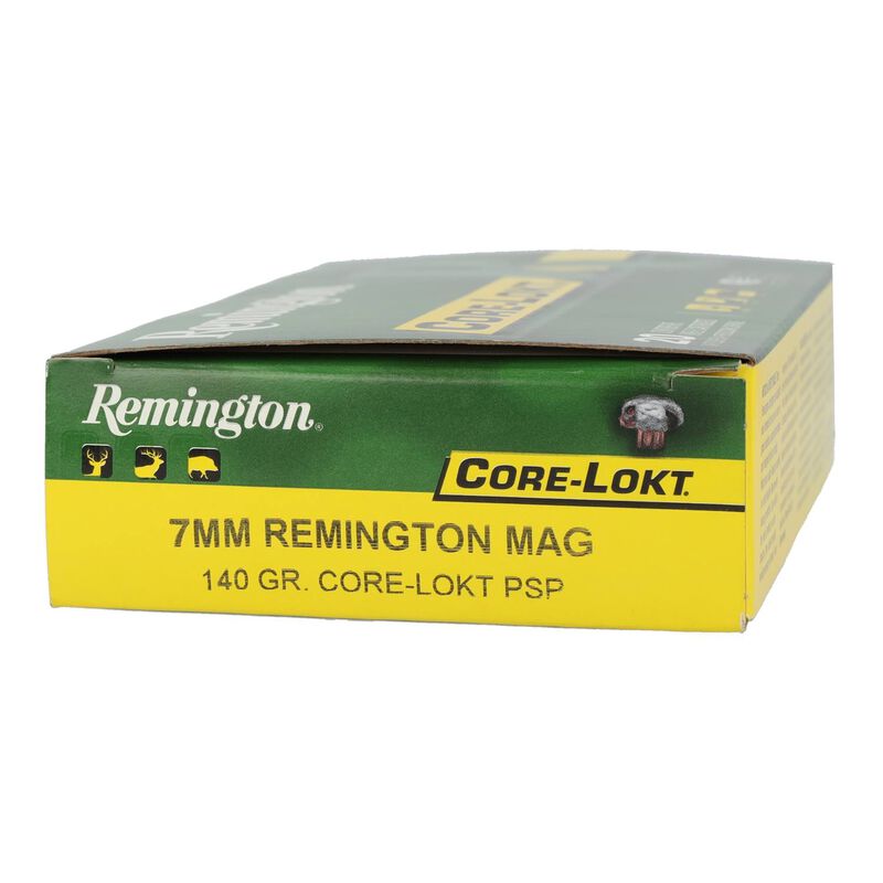Core-Lokt, 7mm Rem Mag, 140 Grain, Pointed Soft Point Core Lokt, 3175 fps