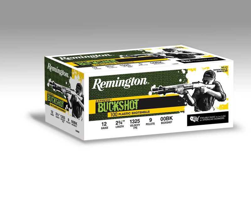 Express Buckshot, 12 Gauge, 00 Buck Shot, 2-3/4 in, 1325 fps