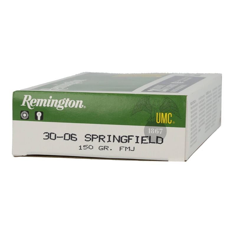 UMC Centerfire Rifle, 30-06 Springfield, 150 Grain, Full Metal Jacket, 2910 fps