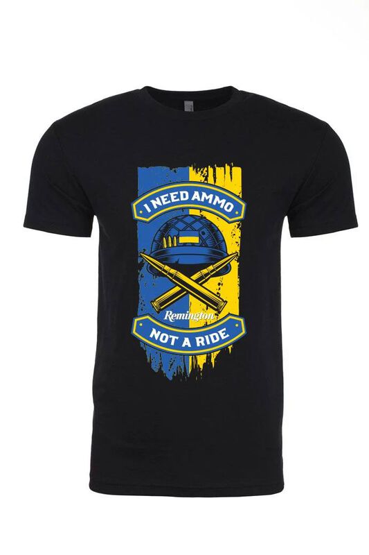 Remington I Need Ammo Not A Ride T-Shirt, Black, Small