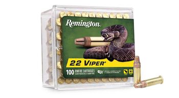 22 Viper&reg;, 22 LR, 36 Grain, Plated Truncated Cone Solid, 1410 fps