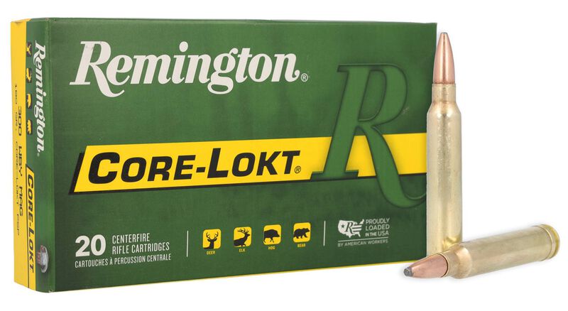 Core-Lokt, 300 Win Mag, 180 Grain, Pointed Soft Point Core Lokt, 2960 fps