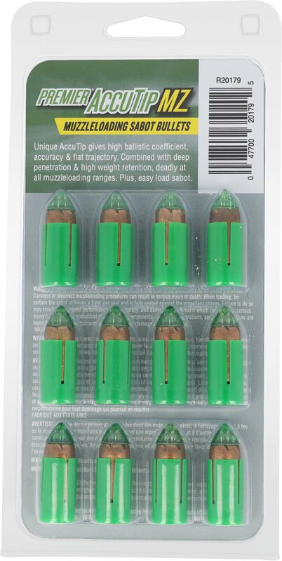 Accutip Muzzleloader Bullet, .50, 260 Grain