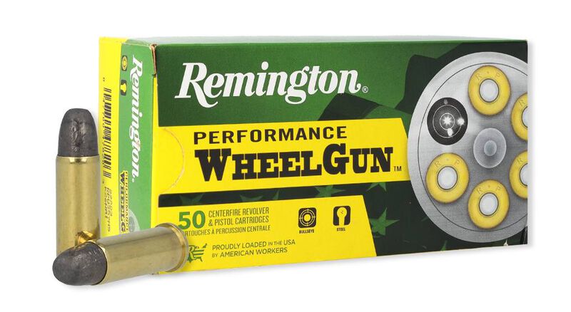 Performance WheelGun, 32 S&amp;W Long, 98 Grain, Lead Round Nose, 705 fps