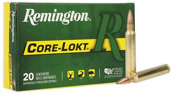 Core-Lokt, 300 Rem Ultra Mag, 180 Grain, Pointed Soft Point Core Lokt, 3175 fps