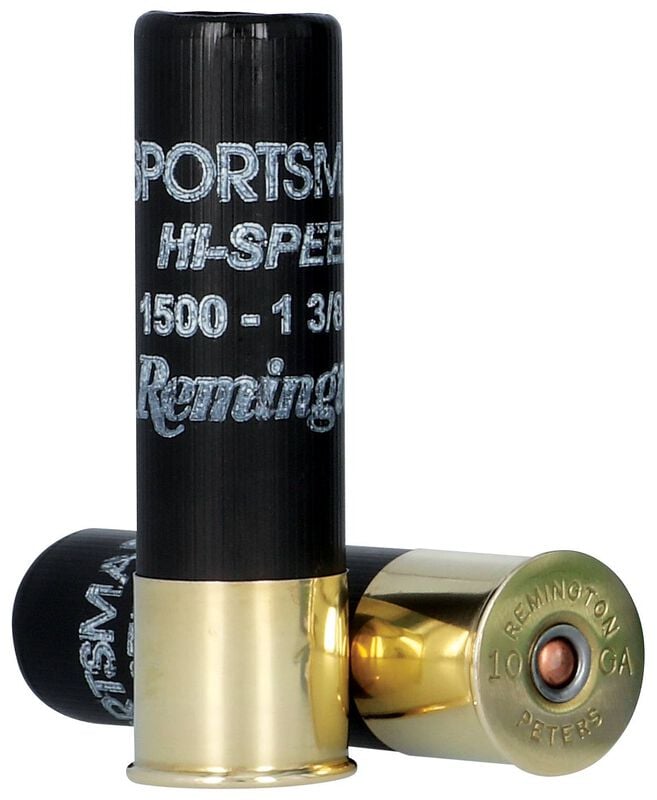 Sportsman Hi-Speed Steel, 10 Gauge, 2 Shot, 3-1/2 in, 1 3/8 oz, 1500 fps