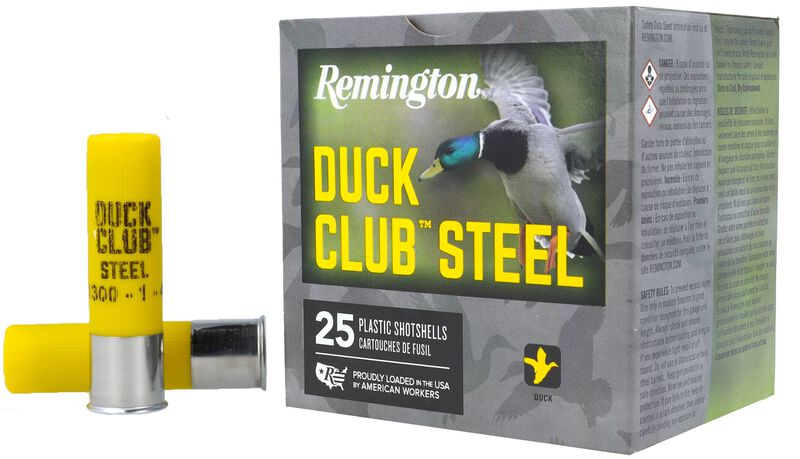 Duck Club Steel, 20 Gauge, 4 Shot, 3 in, 1 oz, 1300 fps