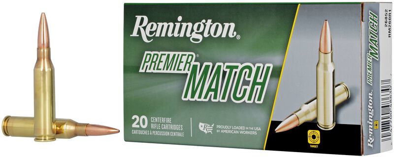 Premier Match, 260 Rem, 140 Grain, MatchKing Hollow Point, 2750 fps