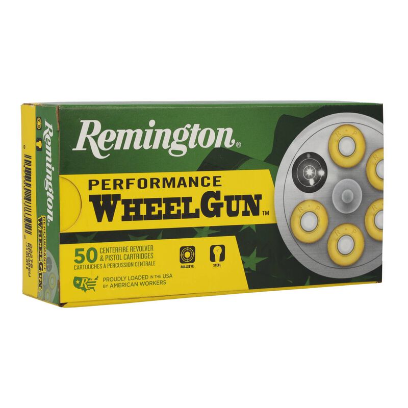 Performance WheelGun, 38 S&amp;W, 146 Grain, Lead Round Nose, 685 fps