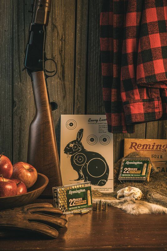 Golden Hunter, 22 LR, 40 Grain, Plated Hollow Point, 1255 fps