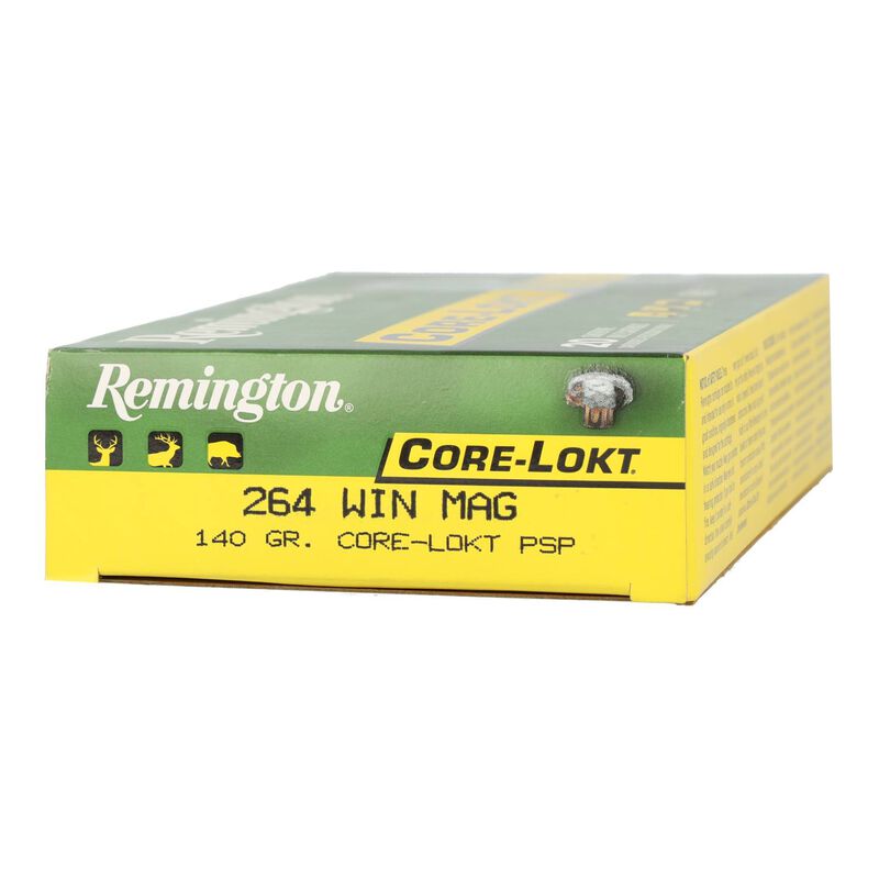 Core-Lokt, 264 Win Mag, 140 Grain, Pointed Soft Point Core Lokt, 3030 fps