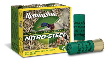 Nitro-Steel, 12 Gauge, 1 Shot, 3 in, 1 1/4 oz, 1450 fps