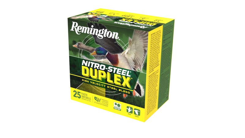 Nitro-Steel Duplex, 12 Gauge, BB and 2 Shot, 3 in, 1 1/4 oz, 1450 fps