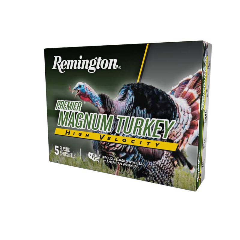 Premier Magnum Turkey High Velocity, 12 Gauge, 5 Shot, 3-1/2 in, 2 oz, 1300 fps