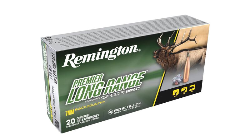 Premier Long Range, 7mm Backcountry, 175 Grain, Speer Impact, 3125 fps
