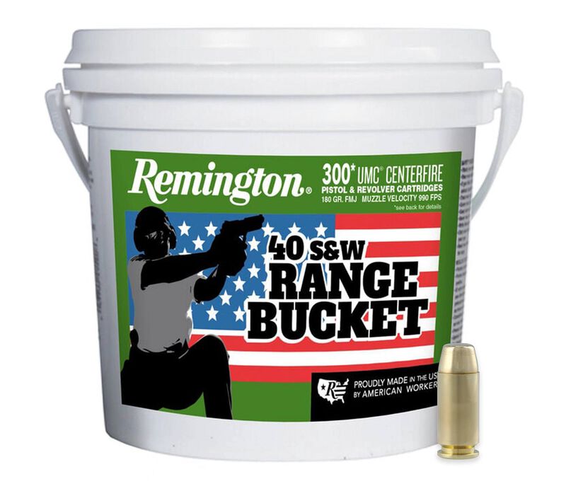 UMC Handgun, 40 S&amp;W, 180 Grain, Full Metal Jacket, 990 fps