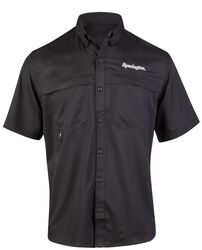 Remington Peak S/S Fishing Shirt Black