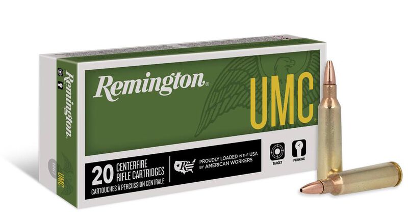 UMC Centerfire Rifle, 22-250 Rem, 45 Grain, Jacketed Hollow Point, 4000 fps