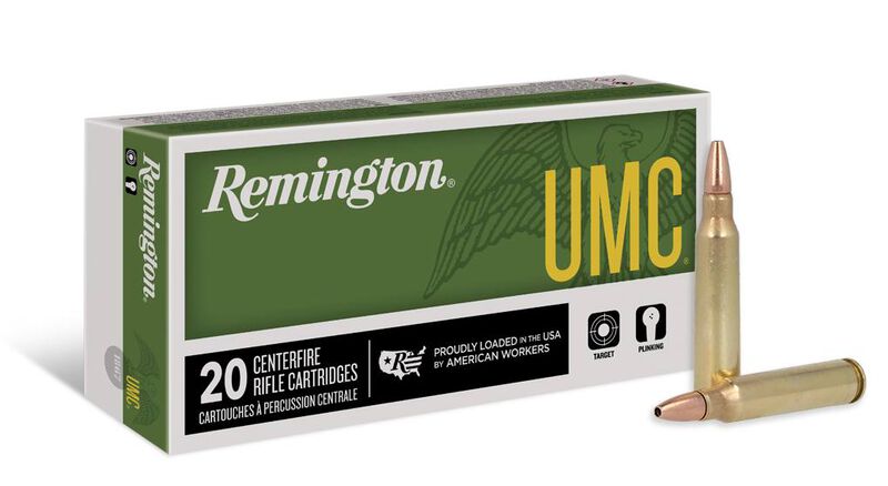 UMC Centerfire Rifle, 223 Rem, 50 Grain, Jacketed Hollow Point, 3425 fps