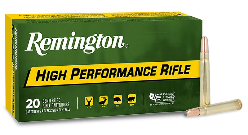 High Performance Rifle, 375 H&amp;H Magnum, 270 Grain, Soft Point, 2690 fps