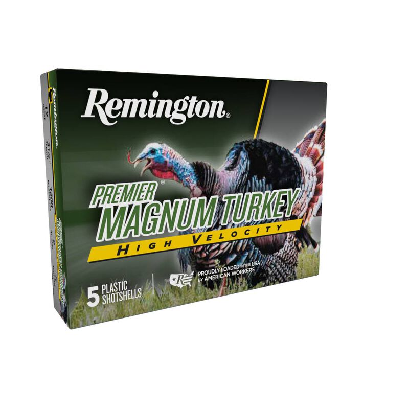 Premier Magnum Turkey High Velocity, 12 Gauge, 5 Shot, 3-1/2 in, 2 oz, 1300 fps