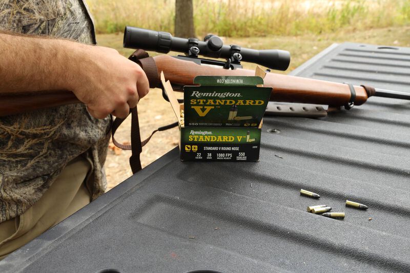 Remington Standard V, 22 LR, 38 Grain, Lead Round Nose, 1080 fps
