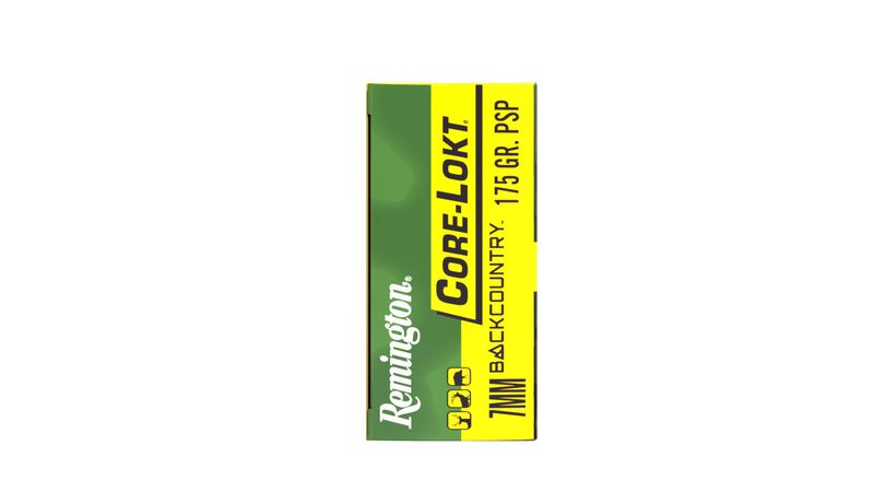 Core-Lokt, 7mm Backcountry, 175 Grain, Jacketed Soft Point, 3100 fps