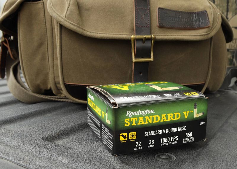 Remington Standard V, 22 LR, 38 Grain, Lead Round Nose, 1080 fps