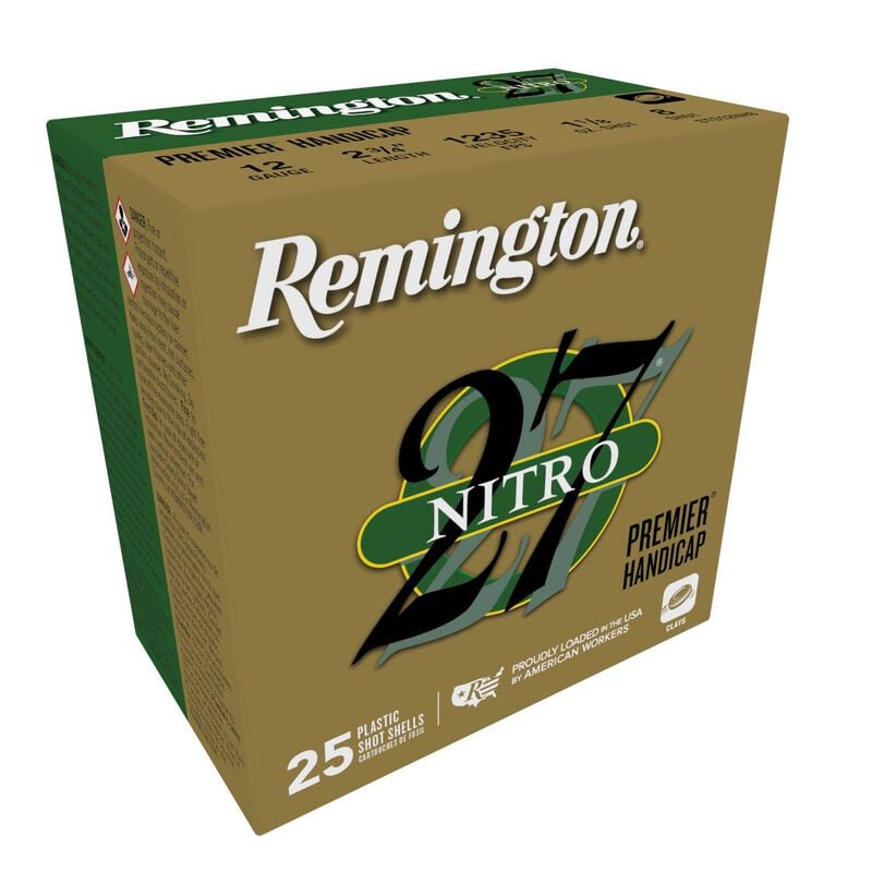 Nitro 27, 12 Gauge, 8 Shot, 2-3/4 in, 1 1/8 oz, 1235 fps