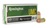 UMC Handgun, 380 Auto, 95 Grain, Full Metal Jacket, 955 fps