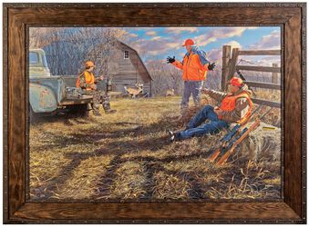 Remington Ole Granddad Print