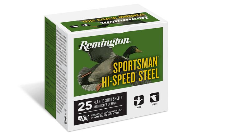 Sportsman Hi-Speed Steel, 10 Gauge, 2 Shot, 3-1/2 in, 1 3/8 oz, 1500 fps