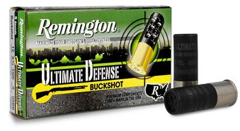 Ultimate Defense Shotshell, 12 Gauge, 00 Buck Shot, 2-3/4 in, 1325 fps