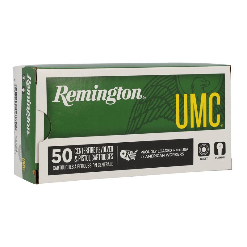 UMC Handgun, 38 Special, 158 Grain, Lead Round Nose, 755 fps