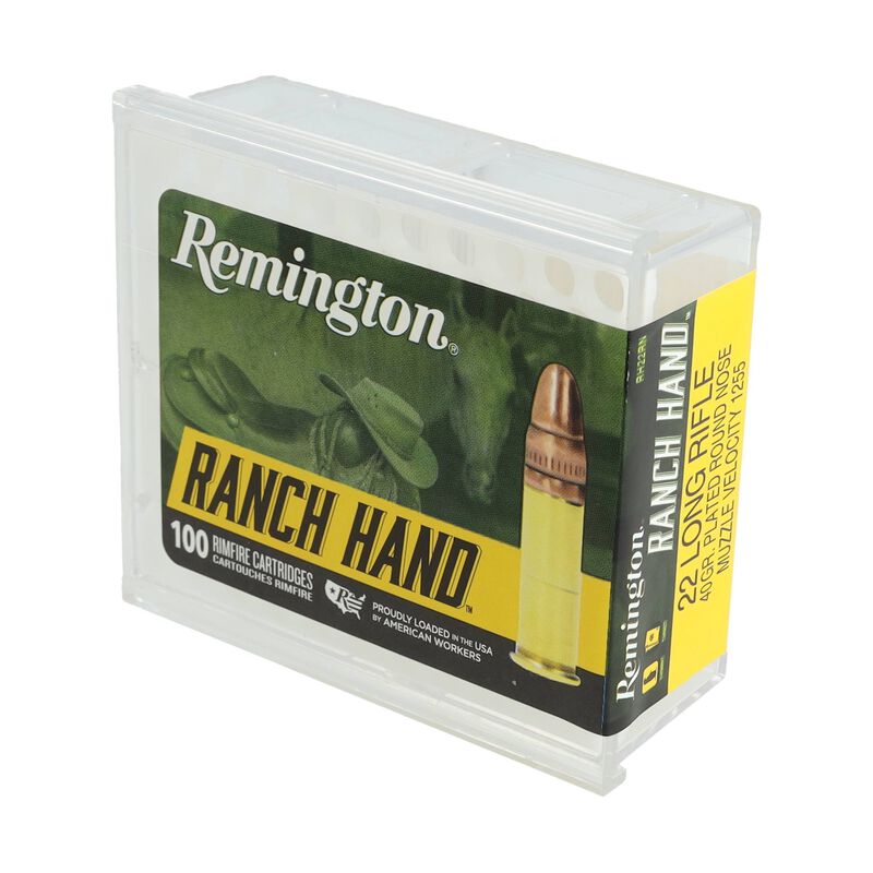 Ranch Hand, 22 LR, 40 Grain, Copper Plated Round Nose, 1255 fps
